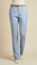 Powder Blue Tailored Trousers