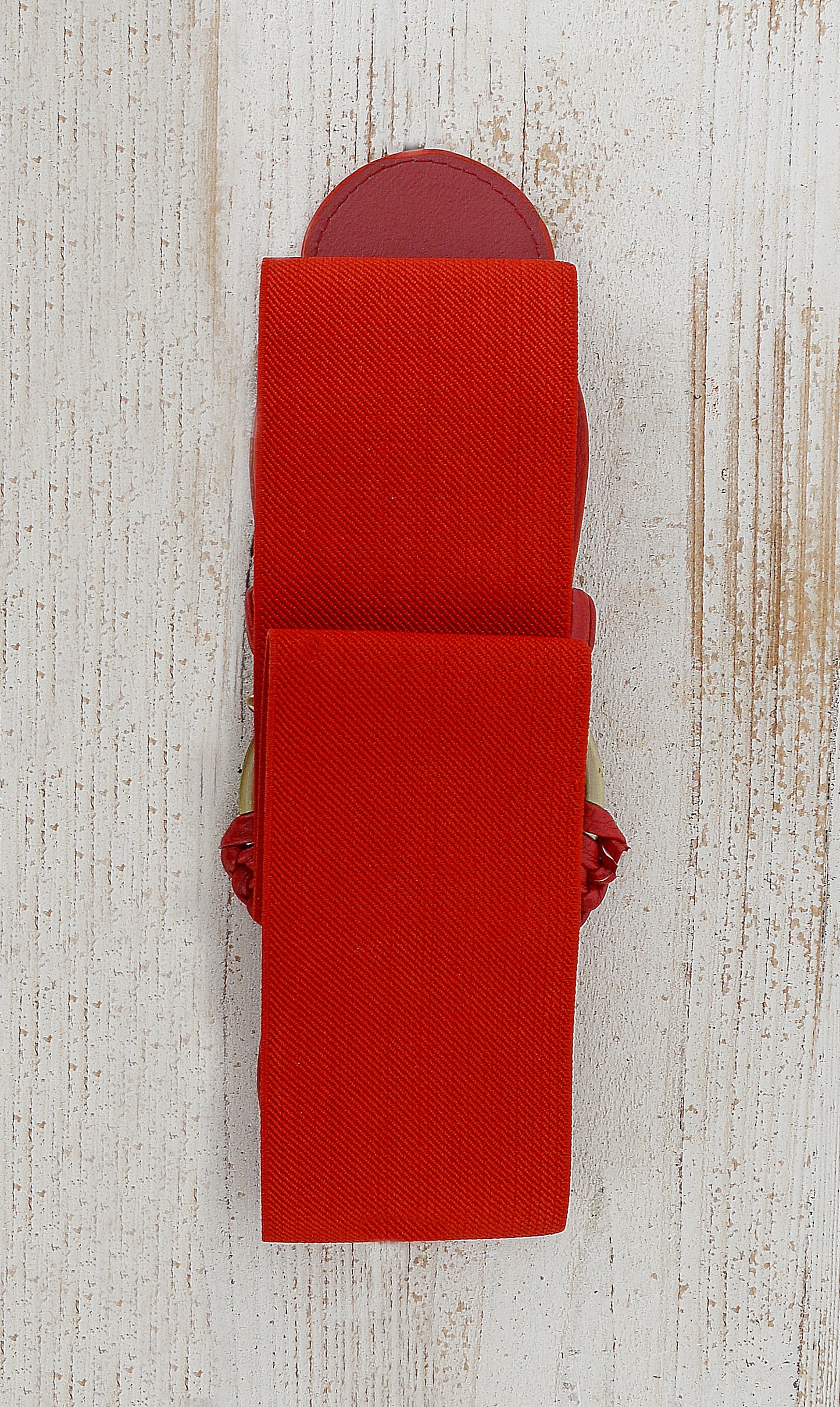 Women's Vintage Red/Gold Fashion Belt